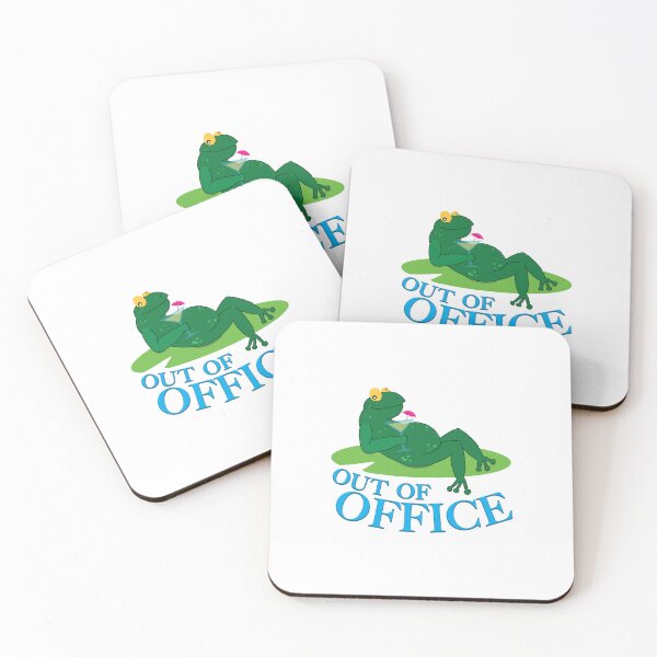 Item preview, Out Of Office Frog designed and sold by AutopilotDesign.