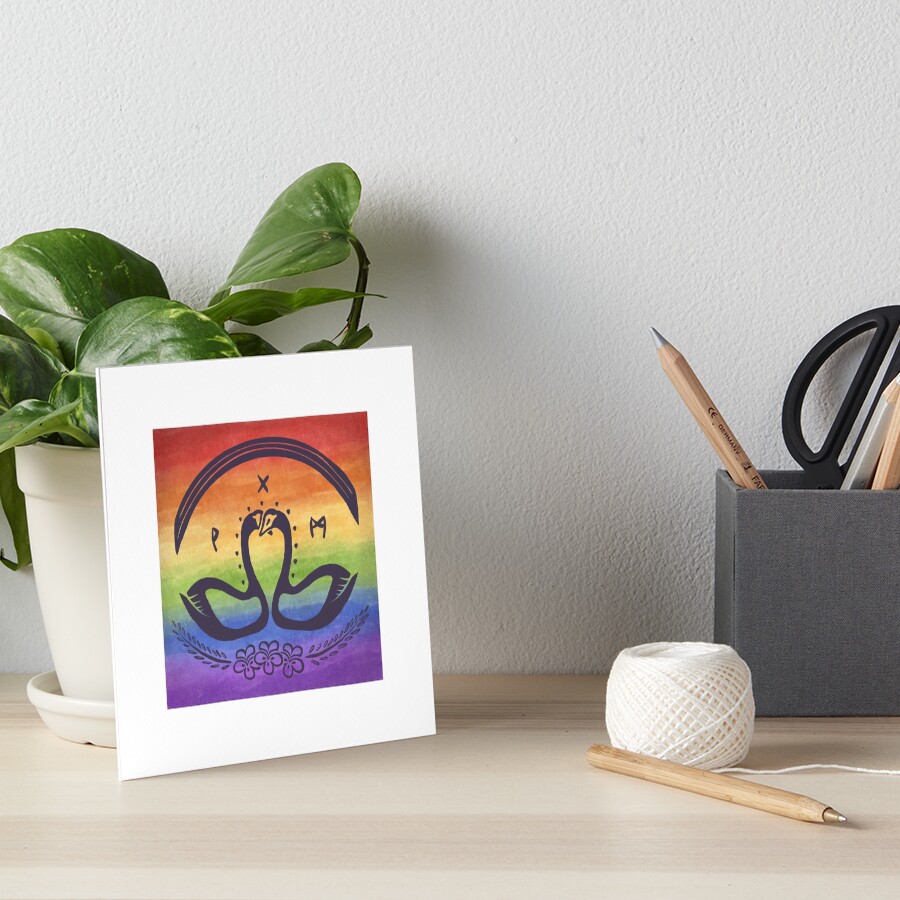 Item preview, Art Board Print designed and sold by Grimchild.