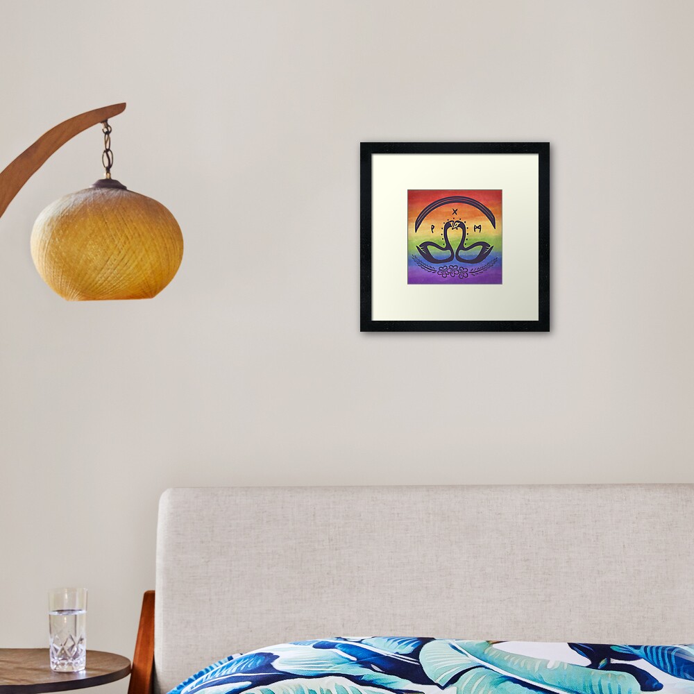 Item preview, Framed Art Print designed and sold by Grimchild.
