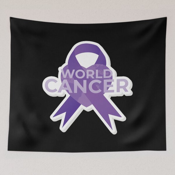 Item preview, world Cancer day - cancer awareness designed and sold by vargass street.