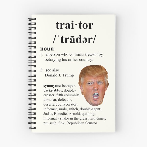 Item preview, trump traitor designed and sold by Thelittlelord.
