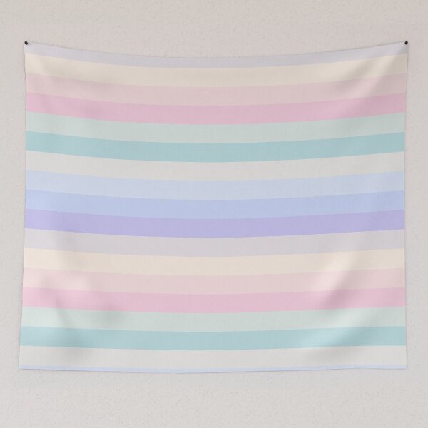 Item preview, Pastel Rainbow Stripes  designed and sold by sasyall.