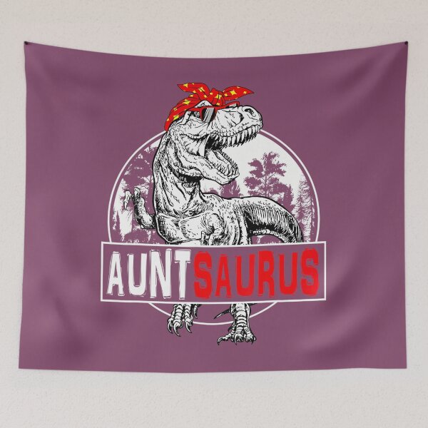 Item preview, Auntsaurus T rex Dinosaur Aunt Saurus Family Matching 		 designed and sold by lgrfziesp48.