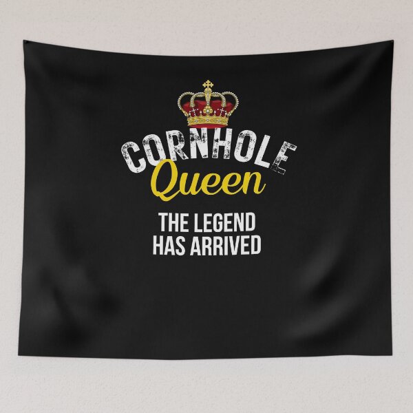 Item preview, Cornhole Queen The Legend Has Arrived - Funny Cornhole Gift For Women designed and sold by lou731.