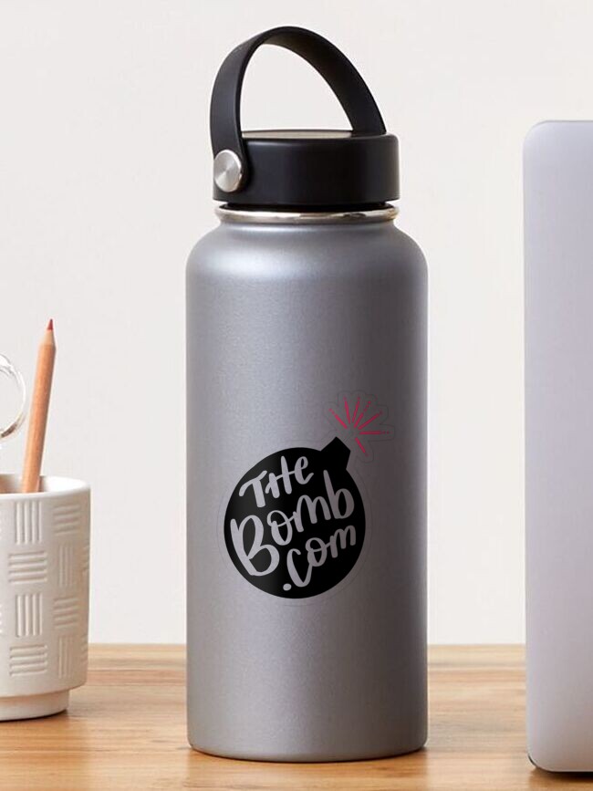 Sticker Bomb 32oz Water Bottle – The Trini Gee