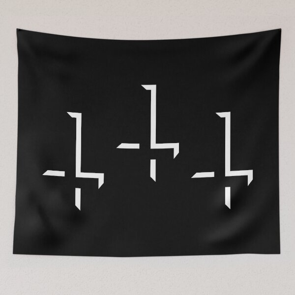 Item preview, Inverted Cross Shadows - White designed and sold by Gumless.