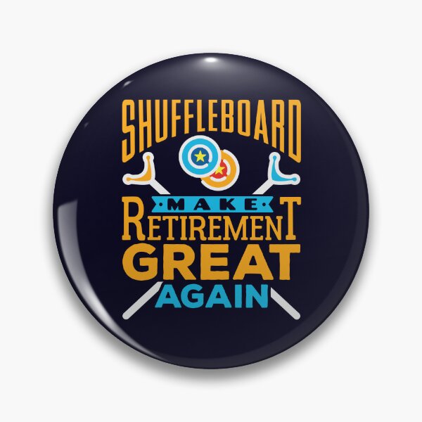 Item preview, Shuffleboard Make Retirement Great Again designed and sold by jaygo.