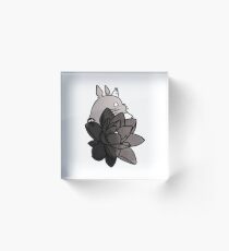 Studio Ghibli Lotus Acrylic Block