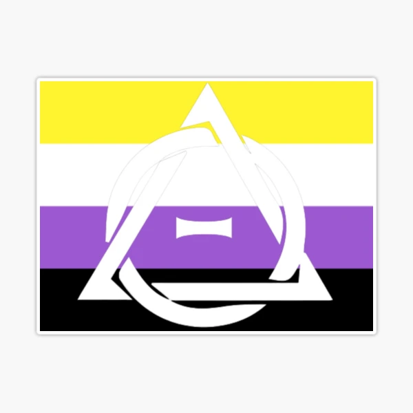 Asexual Therian Sticker for Sale by 11settei