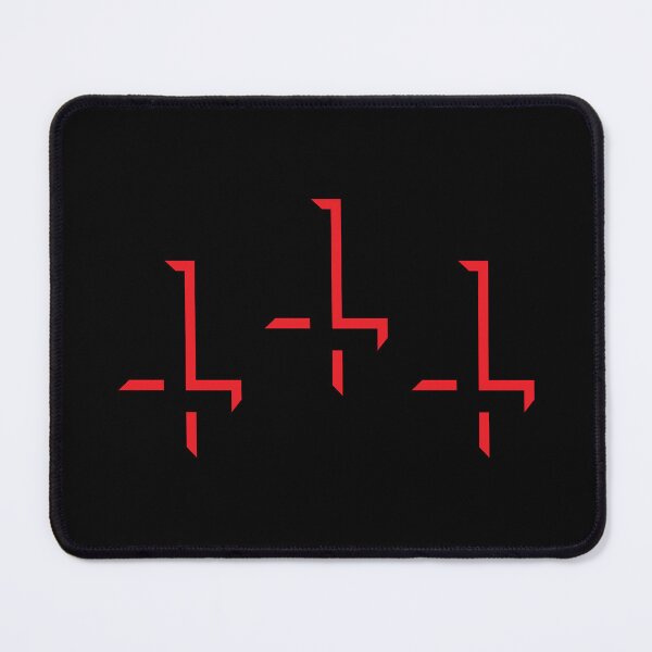 Item preview, Inverted Cross Shadows - Red designed and sold by Gumless.