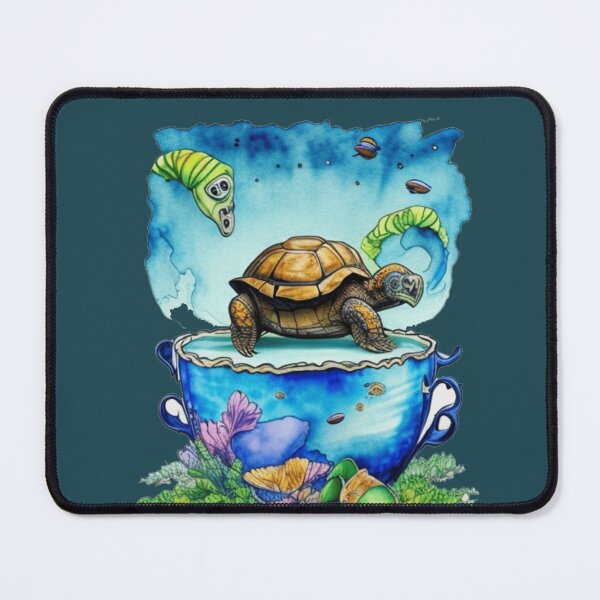 Item preview, Galapagos Tortoise In Galapagos under water with a cup designed and sold by YrtemmyS.