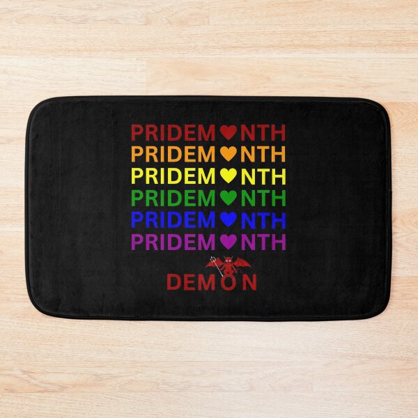 Item preview, EileenTheArt - Pride Month Demon - Pride Month designed and sold by EileenTheArt.