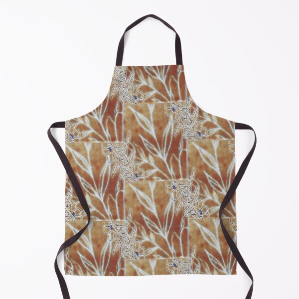 Item preview, Abstract Leaf Design Tan Acrylic Print designed and sold by Paula Helit.