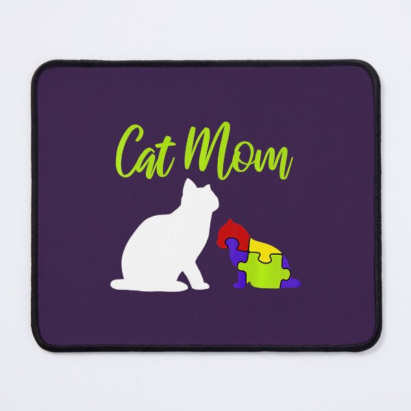 Item preview, Cat Mom Proud Autism Mother Asperger ASD Autistic Awareness 		 designed and sold by odhidmijasr45.