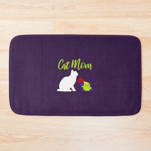 Item preview, Cat Mom Proud Autism Mother Asperger ASD Autistic Awareness 		 designed and sold by odhidmijasr45.