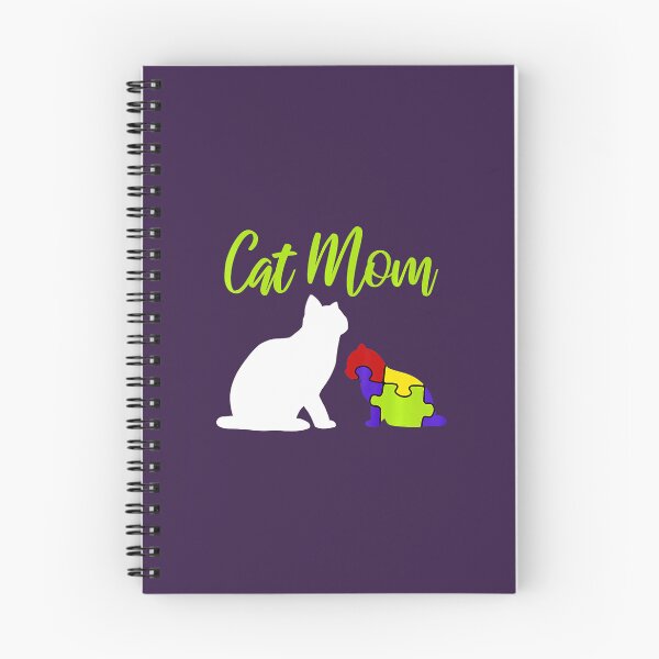 Aperçu de l'œuvre Cat Mom Fier Autism Mother Asperger ASD Autistic Awareness créée et vendue par odhidmijasr45.