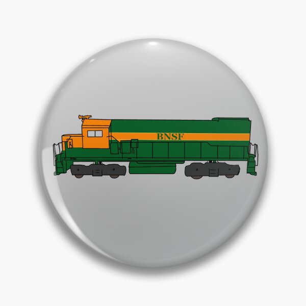 Item preview, BNSF Locomotive (green & orange) designed and sold by LegendaryLocos.