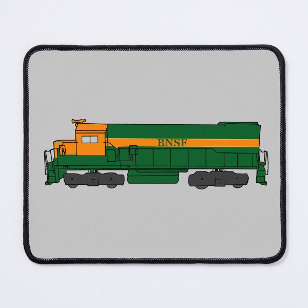 Item preview, BNSF Locomotive (green & orange) designed and sold by LegendaryLocos.