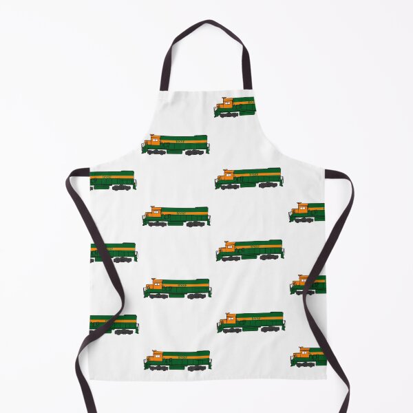 Item preview, BNSF Locomotive (green & orange) designed and sold by LegendaryLocos.