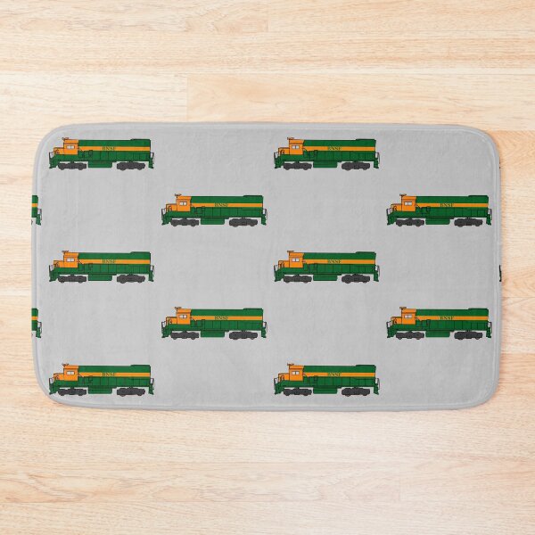 Item preview, BNSF Locomotive (green & orange) designed and sold by LegendaryLocos.