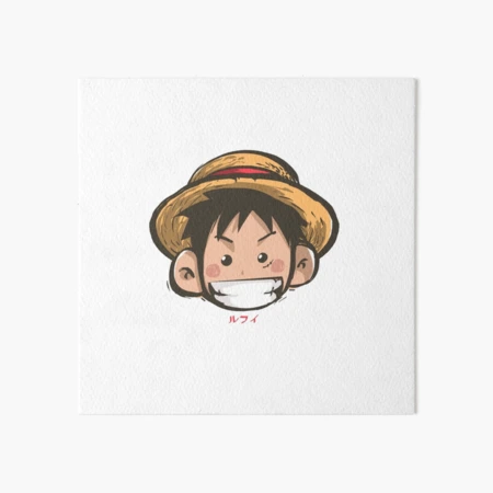 One Piece Luffy Pixel Art Framed Art Print for Sale by kobmamba