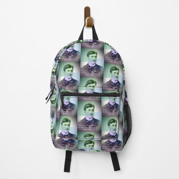 Item preview, Copy of Marcel Proust portrait and quote: Love is a Striking Example of How Little Reality Means to Us. designed and sold by artbleed.