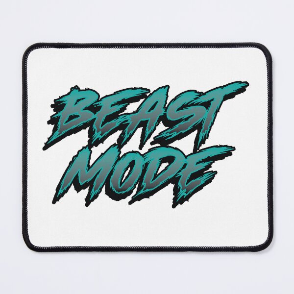Item preview, Beast Mode - Brush Script Green designed and sold by shanemuir5.