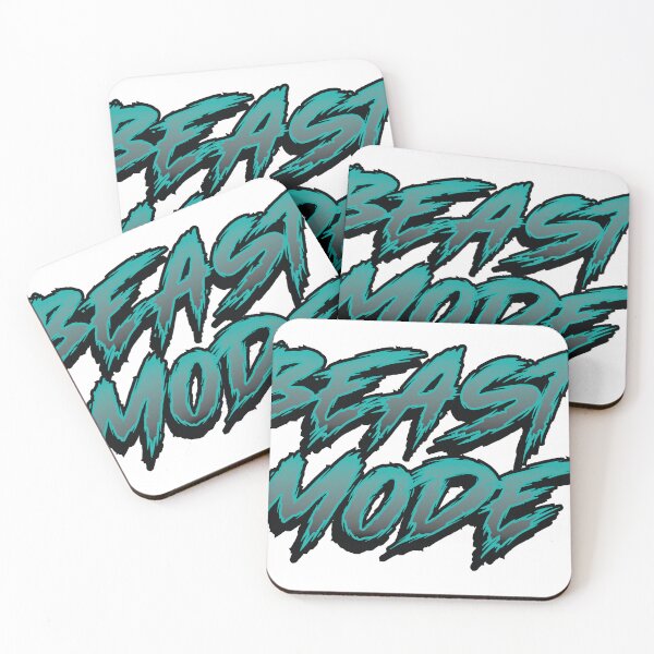 Item preview, Beast Mode - Brush Script Green designed and sold by shanemuir5.