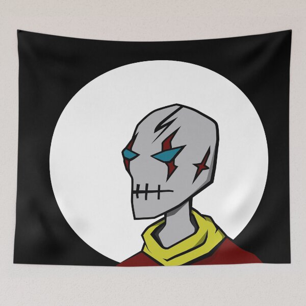 Item preview, ghost mask cartoon designed and sold by KimierArt.