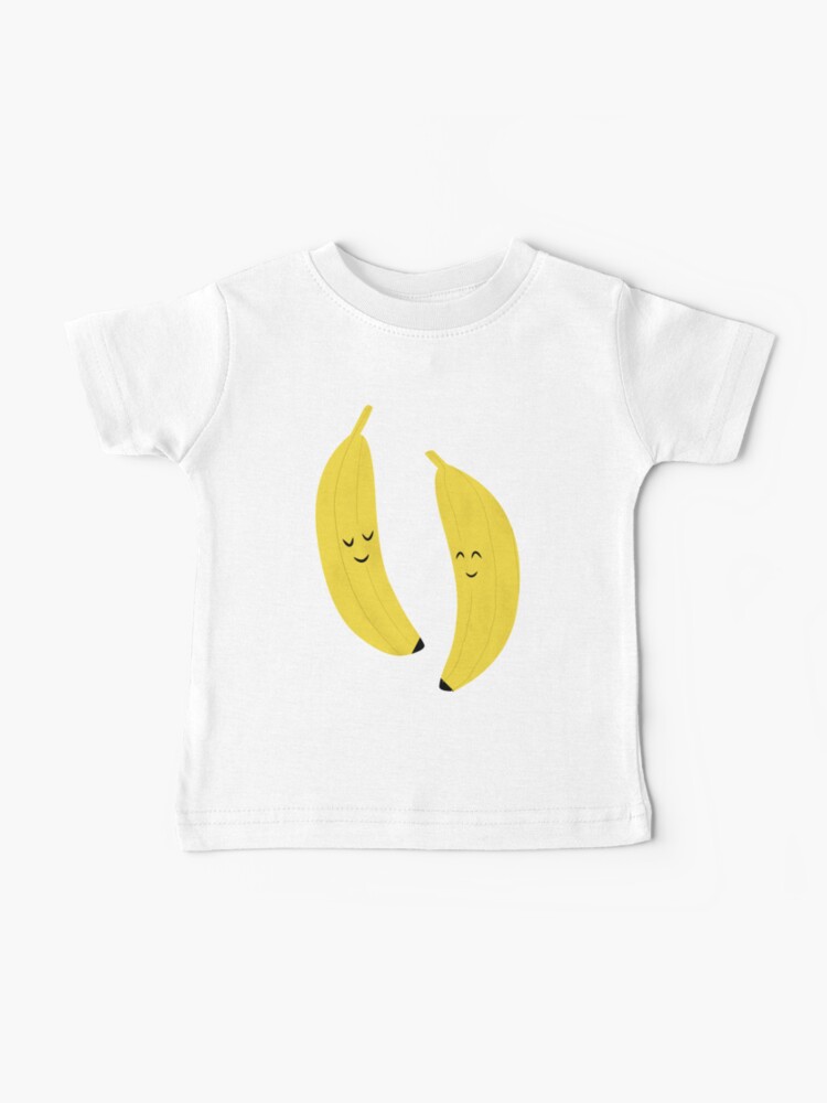 Thumbnail 1 of 2, Baby T-Shirt, Happy Bananas designed and sold by cartoonbeing.