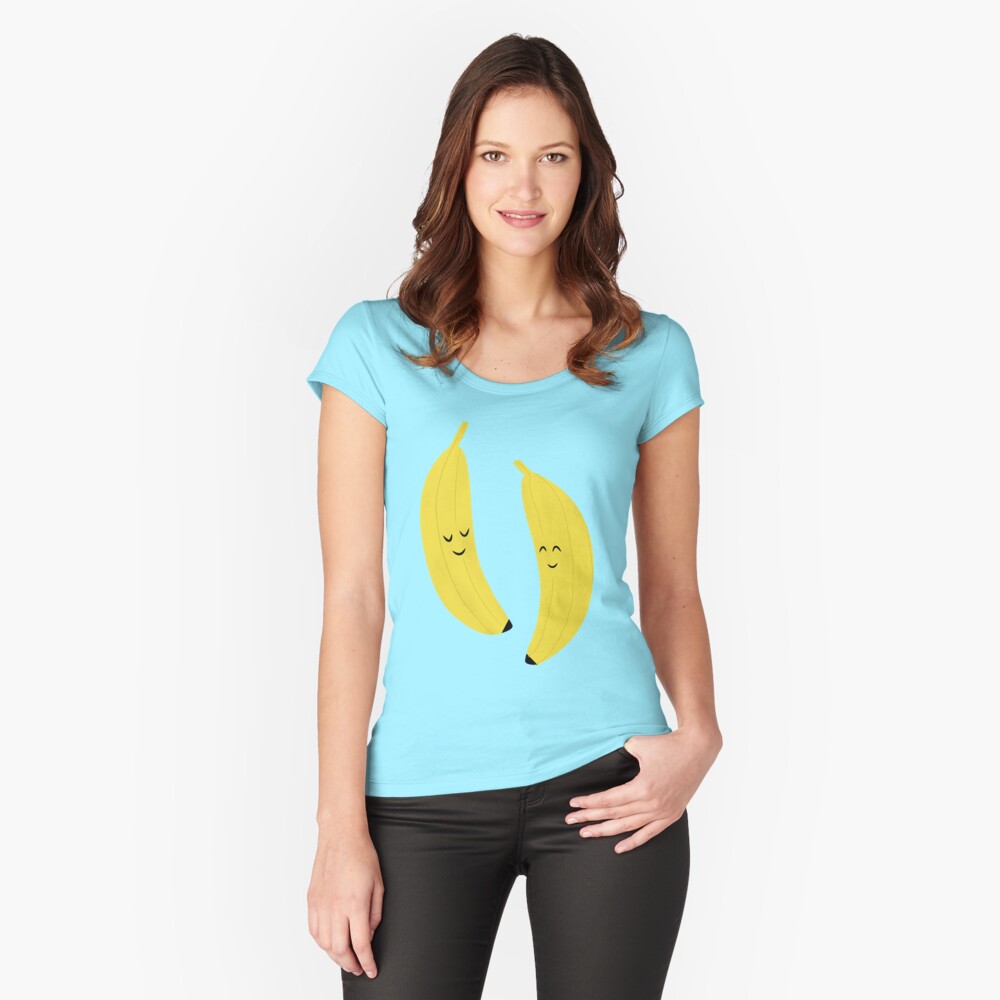 Item preview, Fitted Scoop T-Shirt designed and sold by cartoonbeing.