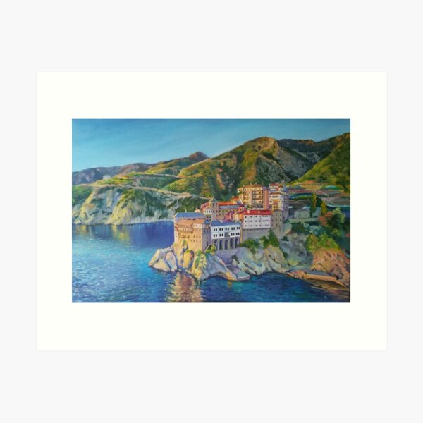 Item preview, Mount Athos, Greece, Gregoriou Monastery designed and sold by Anthropolog.