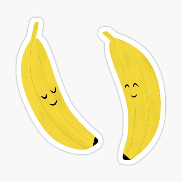 Happy Bananas Sticker