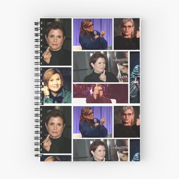 Item preview, Carrie Fisher designed and sold by HaleighBees.