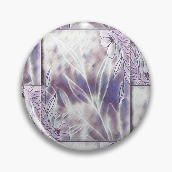 Item preview, Abstract Leaf Design Purple Acrylic Print designed and sold by Paula Helit.