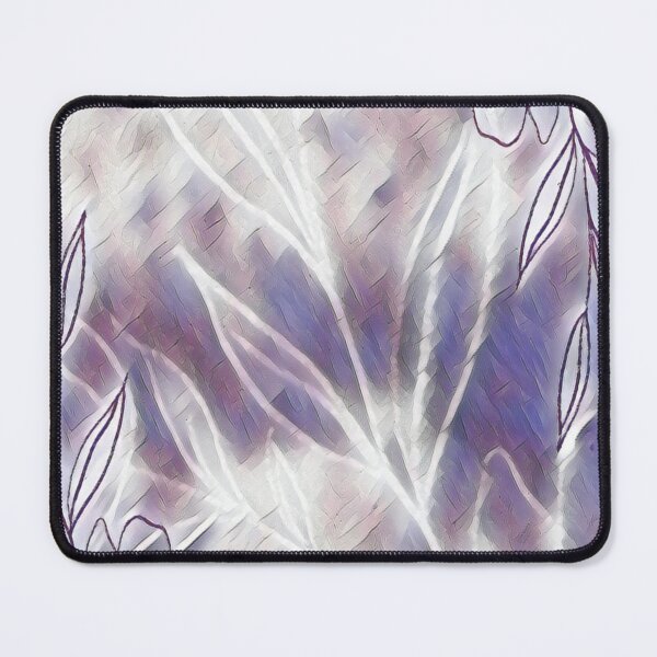 Item preview, Abstract Leaf Design Purple Acrylic Print designed and sold by Paula Helit.