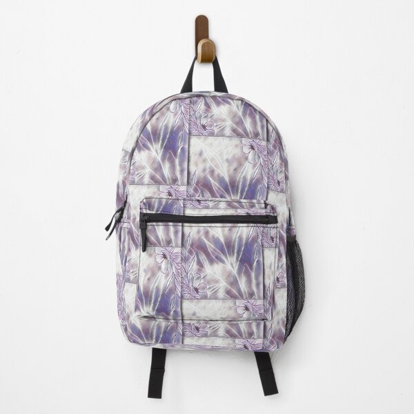Item preview, Abstract Leaf Design Purple Acrylic Print designed and sold by Paula Helit.