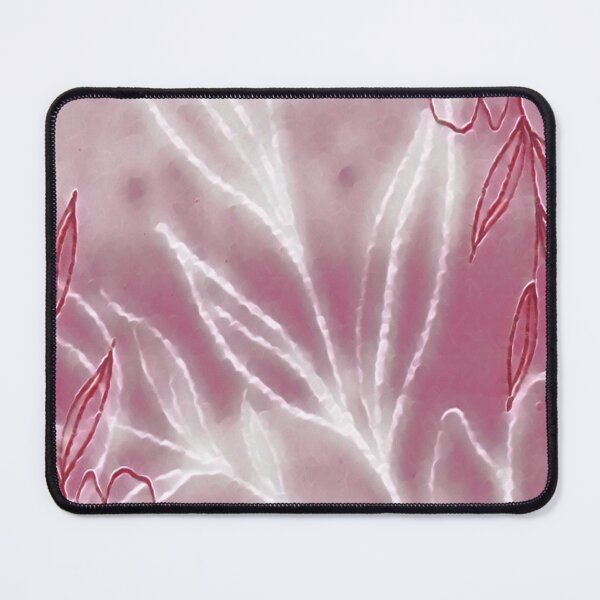 Item preview, Abstract Leaf Design Pink  Acrylic Print designed and sold by Paula Helit.