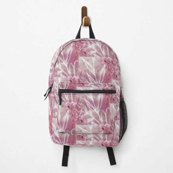 Item preview, Abstract Leaf Design Pink  Acrylic Print designed and sold by Paula Helit.
