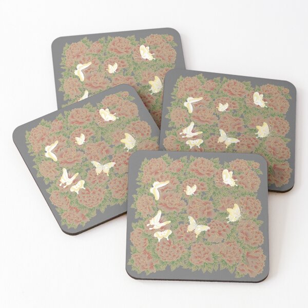 Item preview, Feast of peonies designed and sold by Nyangicula.