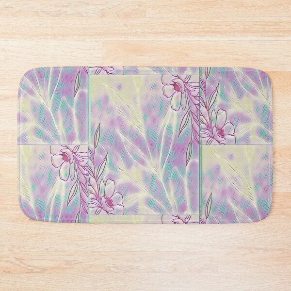 Item preview, Abstract Leaf Design Pastel Acrylic Print designed and sold by Paula Helit.