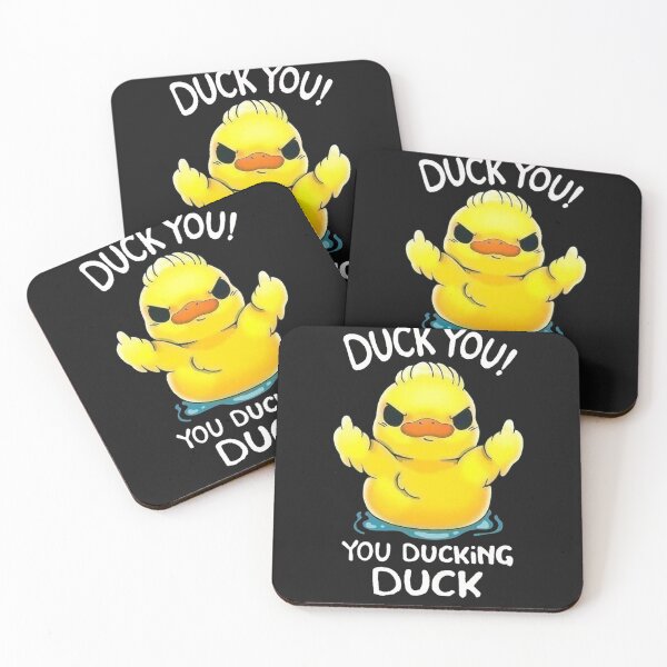 Item preview, DUCK YOU! YOU DUCKING DUCK  designed and sold by AaronKratz1.