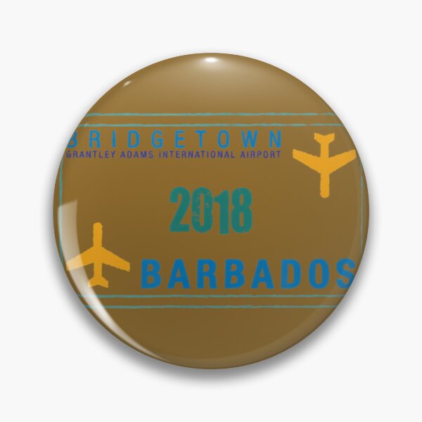 Item preview, Bridgetown Barbados Passport Stamp Vacation Travel 		 designed and sold by phgrblhsky17.