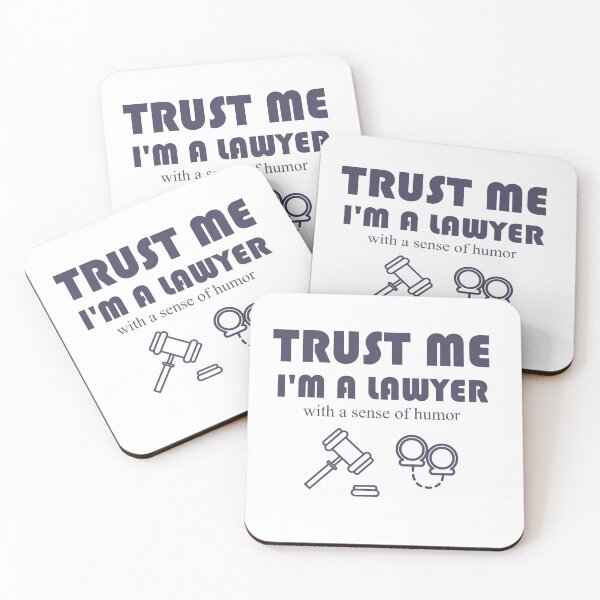 Item preview, Trust me, I'm a lawyer... with a sense of humor designed and sold by IDEA-POINT.
