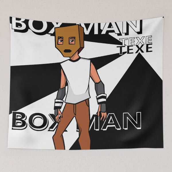 Item preview, Carton Box head man and text Cartoon  designed and sold by KimierArt.