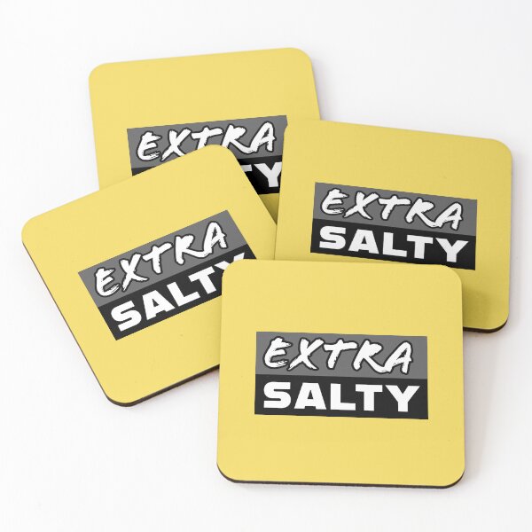 Item preview, Extra salty - Funny sassy sayings designed and sold by Quotes Gallery.