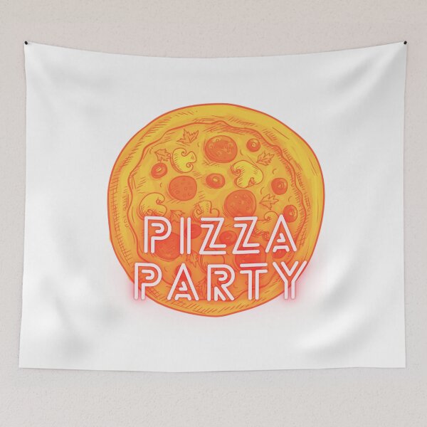 Item preview, Pizza Party Shirt, Pizza Lovers designed and sold by Impulsshop.