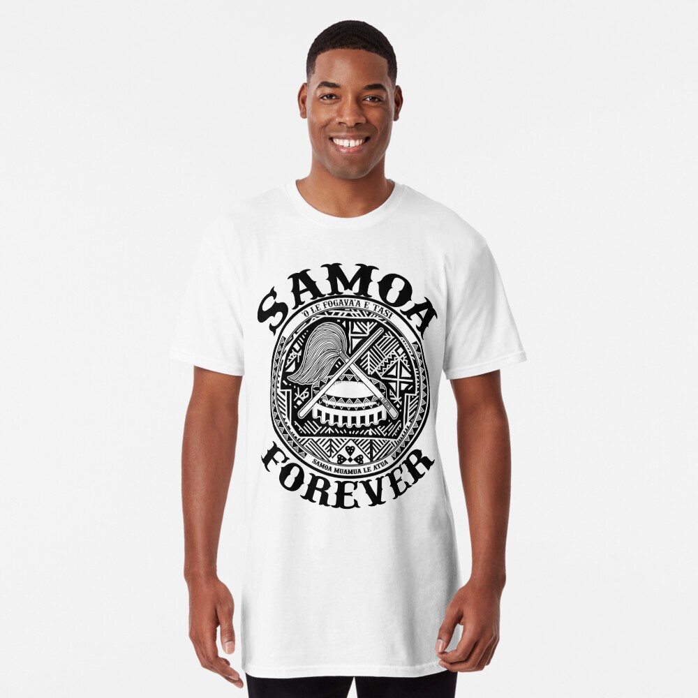 "Samoa Forever Crest Seal Design " Tshirt by chaoticclothing Redbubble