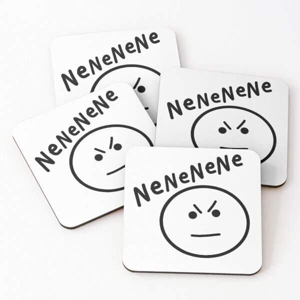 Item preview, mean eyebrow face nenenene designed and sold by FunEyeDesign.
