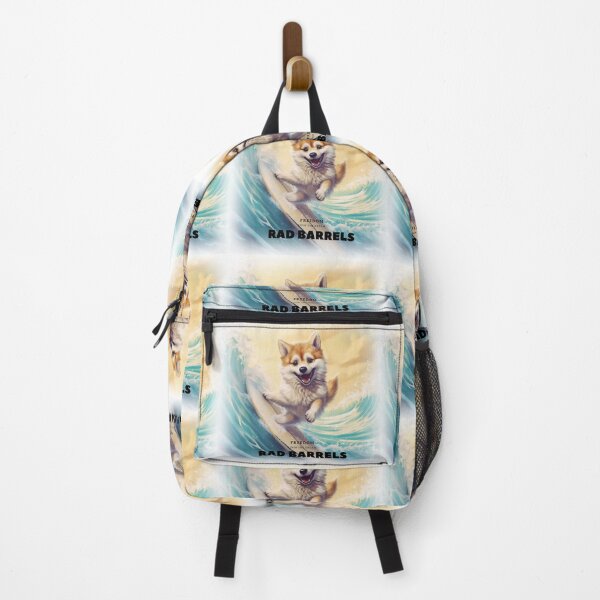 Item preview, Surf, Pomsky, Husky, Pom on the Waves 7005 Beachlife With the Pomsky Collection designed and sold by PomskysRus.